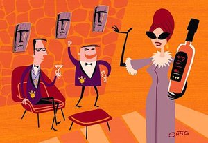 The Peers — Josh Agle, Pop Surealism
