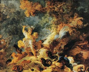Rinaldo In The Enchanted Forest — Jean-honoré Fragonard