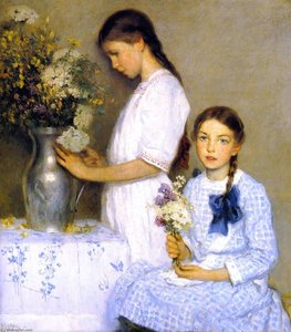 Flowers Of The Field — Francis Luis Mora