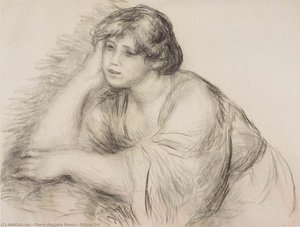 Sitting Girl — Pierre-auguste Renoir