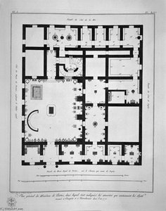 General Plan Of The Museum Of Portici — Giovanni Battista Piranesi