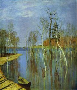Spring Flood — Isaak Ilyich Levitan