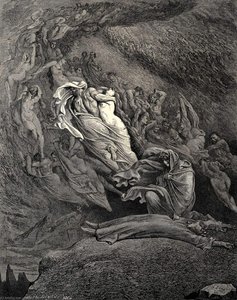 I Through Compassion Fainting Seem-d Not Far From Death And Like A Corpse Fell To The Ground Canto — Paul Gustave Doré