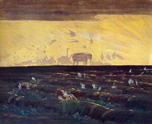 Adoration Of The Sun — Mikalojus Konstantinas Čiurlionis