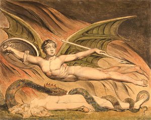 Satan Exulting Over Eve — William Blake