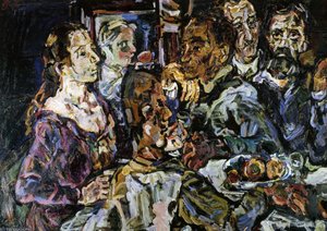 Oskar Kokoschka Les Amis Exposition Nazie Art Dégénéré — Oskar Kokoschka