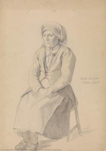 Britta Peersdotter Reisæter, Ullensvang — Adolph Tidemand