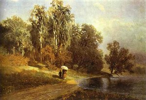 River In Krasnoye Selo — Fyodor Alexandrovich Vasilyev