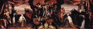 The Dead Christ Adored By Doges Pietro Lando And Marcantonio Trevisan (detail) — Jacopo Tintoretto