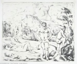 Large Bathers — Paul Cézanne