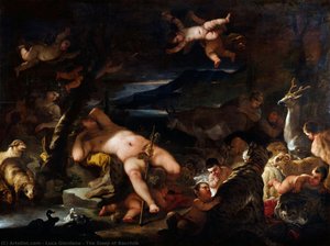 The Sleep Of Bacchus — Luca Giordano, Baroque