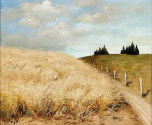 Wheat Field — Marcel Dyf