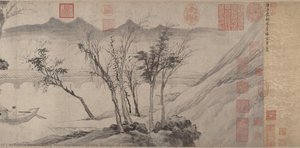 Farewell At The Bridge Of The Hanging Rainbow — Tang Yin