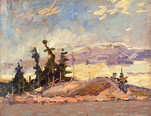 Island With Pine — Arthur Lismer