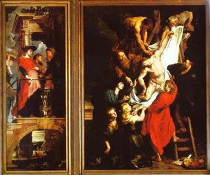 The Descent From The Cross (left) — Peter Paul Rubens