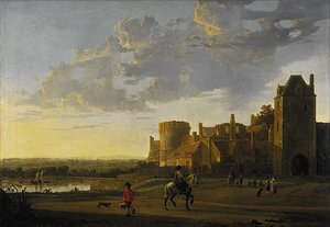 Landscape-with-a-view-of-th — Aelbert Jacobsz Cuyp