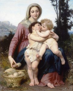 The Holy Family — William-adolphe Bouguereau