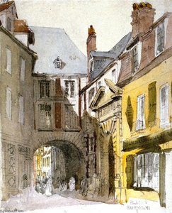 Place St. Barthélemy, Rouen — David Cox