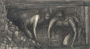 Coalminers — Henry Moore