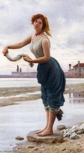 La Lavandiã¨re — Eugen Von Blaas