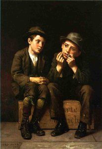 A Street Fair — John George Brown