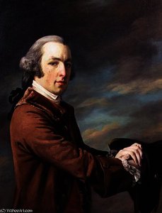 Portrait Of A Gentleman Considered To Be Sir Peter Byrne Leicester Baronet ) — Francis Cotes
