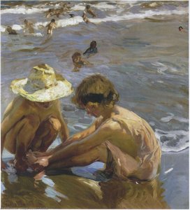 Wounded Foot — Joaquín Sorolla Y Bastida