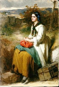 Lucy's Flittin — Thomas Faed