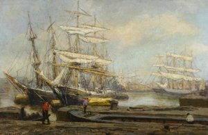 Rotterdam Boats — Jacobus Cornelis Wyand Cossaar