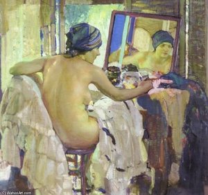 Reflections At The Dressing Table
