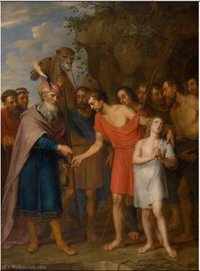 Joseph sold by his brothers
