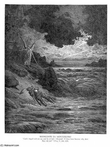 Buonconte Da Montefeltro — Paul Gustave Doré