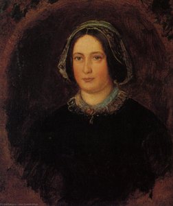 Portrait Of Mrs William Evamy, The Artists Aunt — Sir John Everett Millais