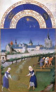 Les Très Riches Heures Du Duc De Berry: Juin (june) — Limbourg Brothers