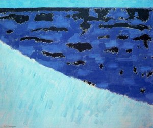 Sea Grasses And Blue Sea — Milton Avery