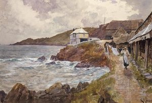 Coast Scene — Charles Napier Hemy