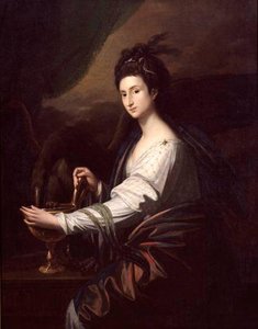 Mrs Worrell As Hebe — Benjamin West