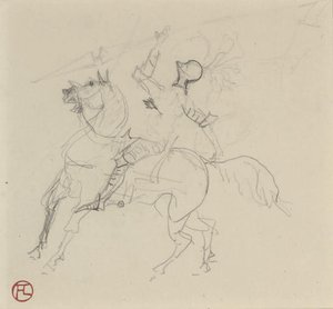 Knight — Henri De Toulouse-lautrec