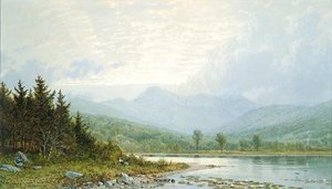 Sunset On Mount Chocorua, New Hampshire — William Trost Richards