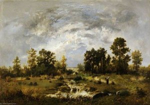 Wooded Landscape — Narcisso Díaz De La Peña