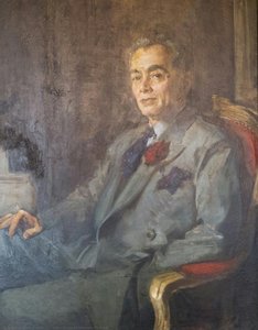 Manuel Quezon Portrait — Leon Gordon