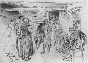 Putting A Propagandist Under Arrest — Ilya Yefimovich Repin
