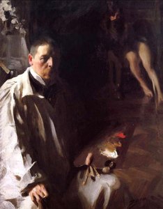 Self Portrait With Model — Anders Leonard Zorn