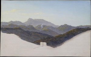 View Of San Vito With Monte Guadagnolo In The Distance — Heinrich Carl Reinhold