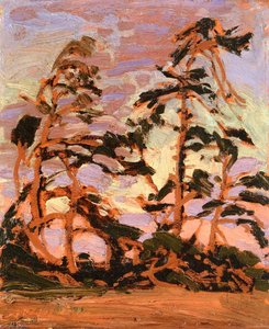 Evening, Pine Island — Tom Thomson