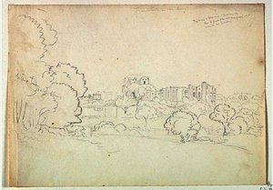 Kenilworth Castle — Thomas Cole, Hudson River School