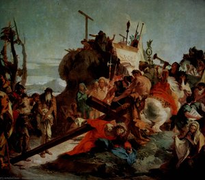 Christ On The Road To Calvary — Giambattista Tiepolo, Rococo