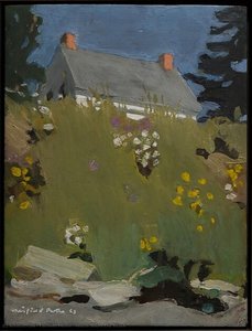 House Above The Beach — Fairfield Porter
