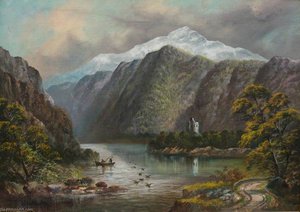 Snowdon — Alfred Worthington, Romanticism