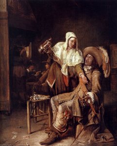 The Empty Glass — Pieter De Hooch
